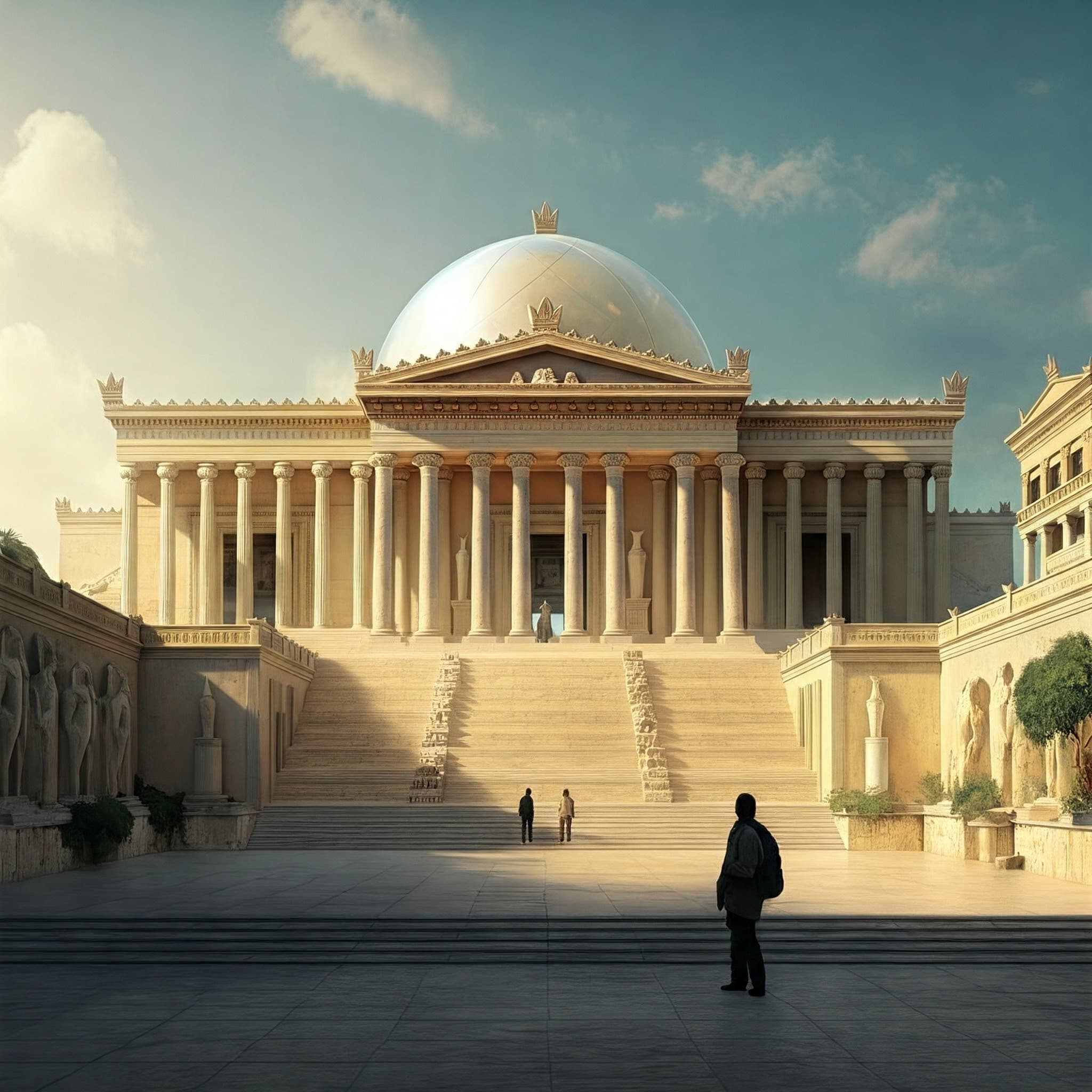 Decorative banner of ISI Alexandria